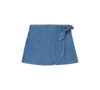 Jupe-short en jean Regular Fit Mid Rise effet usé taille élastique fille s.Oliver Bleu 3 ans