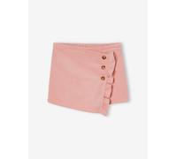 VERTBAUDET Jupe-Short en Velours côtelé Fille Effet Portefeuille Rose 10A