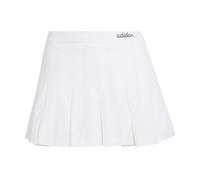 adidas Damen Seasonal Essentials Colorpop Skirt with Inner Leggings, White/Collegiate Green, XXL