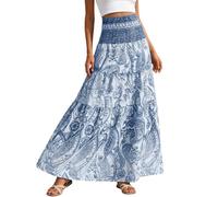 Jupe Short Femme Chic- Jupe Plissée Femme Longue Élégante Polyester Tous Les Jours Maille Légère Vintage Coupe Trapèze pour Le Travail Sorties DécontractÉes Et Toutes Occasions Skirt Fête