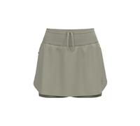 Jupe short femme odlo x alp trail gris clair