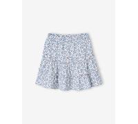 Jupe short fille en jersey écru 8A