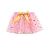 Jupe Tulle Enfant Fille en Bas Tutu Princesse Jupe Moelleux Doux Tulle Ballet Fête d'anniversaire Jupon Party Robe de Filles Princesses Ballet Tutu Jupes 3-8 ans Pas Cher