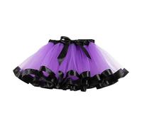 Jupe Tulle Enfant Fille en Bas Tutu Princesse Jupe Moelleux Doux Tulle de Ballet de Danse Fête d'anniversaire Jupon Party Robe de Filles Princesses Ballet Tutu Jupes 3-8 ans Pas Cher