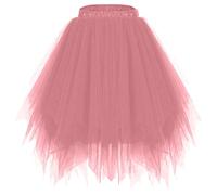 Jupe Tulle Femme Halloween Blanche Rouge Adulte sous Blanc Année 80 Noir Jupon Petticoat Froufrou Short Gothique De Los Muertos Jaune en Tutu Courte Rose Dia Violette Robe Dentelle Pirate Noire