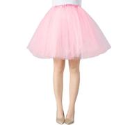 Jupe Tulle Femme Tutu Jupe Jupes Femme Classique Unie - De Danse pour Plage, École Ou Balade, Parfaite pour Printemps Et Été