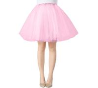 Jupe Tulle Femme Tutu Jupe Jupes Femme Classique Unie - De Danse pour Plage, École Ou Balade, Parfaite pour Printemps Et Été