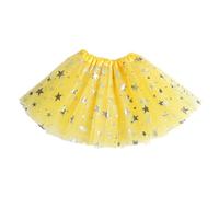 Jupe Tulle Jupe Tutu Fille Anniversaire Jupe de Performance Imprimée Cute pour Événements Spéciaux et Festivités Costumes de Carnaval