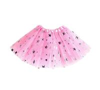 Jupe Tulle Jupe Tutu Fille Anniversaire Jupe de Performance Imprimée Cute pour Événements Spéciaux et Festivités Costumes de Carnaval