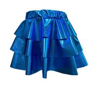 Jupe Tutu de Danse Pailletée pour Fille Robe Scintillante Plissée Bouffante pour Spectacle et Performance #1218F