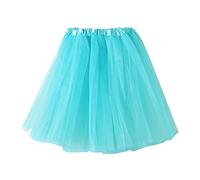 Jupe tutu en tulle pour femme - Taille haute - Jupe tutu en organza - Jupon en tulle pour femme - Jupe courte en tulle - Jupe plissée - Jupe à paillettes - Cosplay - Mini jupe de carnaval - Costume de