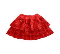 Jupe tutu en tulle pour fille - Jupe tutu à paillettes - Respirant - Costume de carnaval