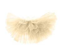 Jupe Tutu Femme - Jupes Tulle Femme Carnaval Sexy Princess Dance Dress Courte Costume Ballet Élastique Fête Rétro Années 80 Classique Adulte Rock Party Jupon Champagne S