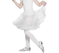 Jupe Tutu Fille Enfant Costume Fantaisie Accessoire Burlesque Blanche Smiffys