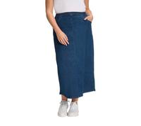Jupe Ulla popken - 61332300 - Jupe Longue en Denim Femme 48