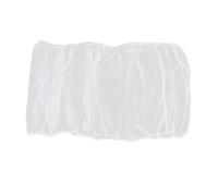 Jupe universelle en maille pour cage à oiseaux pour perroquet, cacatoès, ara, taille 2XL, blanc