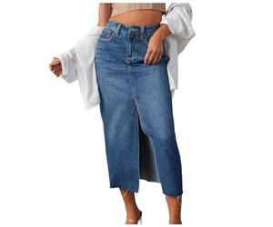 Jupe Velours Côtelé Mi Longue Paillette Hiver Marine Kilt Satinée Culot Devant Pas Jupette Paysanne Noeud Très Sirène Brillante Orientale Imprimé Or Belle Droit