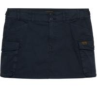 Superdry Jupe Cargo Mini – Bleu/Noir – Femme XS