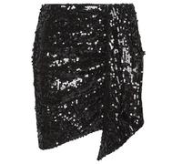 Jupes courtes femmes Ikks JUPE SEQUIN Noir FR 40