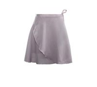 Jupes de ballet for femmes, jupes en mousseline à lacets, jupes de danse, justaucorps for filles et adultes, jupes d'entraînement de ballet, mini-jupes de danse Pour Filles Et Femmes(Grey,L Height 120