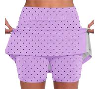 Jupes de golf pour femme, jupe portefeuille taille haute imprimée, short d'entraînement de grande taille, jupe-short avec poches, jupe de contrôle du ventre, jupe décontractée pour yoga, course à pied