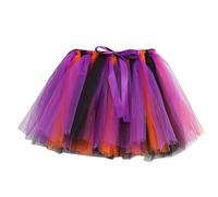 Jupes Filles Jupe Tutu en Tulle Enfant Arc-En-Ciel Pettiskirt de Danse Performance pour Filles Déguisement Costume Robe de Fée Tutu Robe Jupes et Jupes-Shorts Fille pour Enfants 2-10 Ans