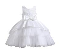 Jupes jaunes pour filles et enfants - Robe de princesse - Podium - Jupe tutu - Costume de piano - Robe de soirée - Robe de loisirs - Édition Kindl, Blanc., 2-3 ans