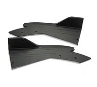 Jupes Latérales 2 Pièces Spoiler Pare-Chocs Arrière Universel pour Voiture Aileron Protection Diffuseur Jupe Latérale Séparateur d'angle