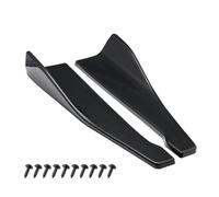 Jupes Latérales De Voiture 1 Paire De Pare-Chocs Arrière De Voiture Protections Jupe Latérale Protections Pare-Chocs d'angle avec Vis Universelles(48cm Carbon)