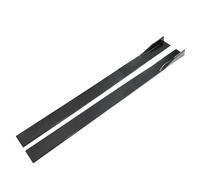 Jupes Latérales De Voiture Extension De Jupes Latérales Séparateurs De Bas De Caisse Diffuseur Ailettes Kit De Carrosserie Universel pour Subaru pour BRZ 86 pour Scion pour FRS(Carbon Fiber Look)