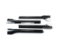 Jupes Latérales de Voiture Extension Jupe Latérale pour Grand pour Cherokee Modèle Base 2014 2015 2016 2017-2022 Accessoires Voiture Séparateur Becquet Noir Brillant(Glossy Black)