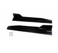 Jupes Latérales de Voiture Extension Jupes Latérales Voiture 56cm, Séparateurs À Bascule, Diffuseur d'ailes Universelles 22.04 Pouces Protection Garniture Lèvre