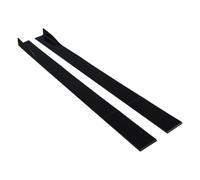 Jupes Latérales De Voiture Jupes Latérales 2,2 M Extensions d'ailes Séparateurs Tablier De Carrosserie Lèvre Séparateur De Bas De Caisse Diffuseur Kit Carrosserie Noir Brillant