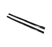 Jupes Latérales De Voiture Lot De 2 Génériques pour Voiture Remplacement des Jupes Latérales Universelles pour Carrosserie(Black)