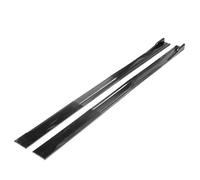 Jupes Latérales De Voiture pour A3 pour A4 pour A5 pour A6 pour A7 pour A8 pour Q3 8X Assembler 2,2 M Extension Jupes Latérales Séparateurs Bas Caisse Diffuseur Ailettes Ailes(Glossy Black)