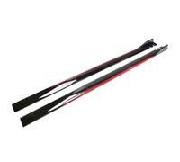 Jupes Latérales de Voiture pour Audi A3 8P Hatchback 2000-2003 2004 2005,D'extension De Jupe Latérale Marchepied Latéraux Anti-Collision Protecteur,A-Gloss Black-Red