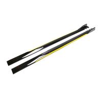 Jupes Latérales de Voiture pour Kia NIRO I 2016 2017 2018 2019 2020 2021 2022,D'extension De Jupe Latérale Marchepied Latéraux Anti-Collision Protecteur,A-Gloss Black-Yellow