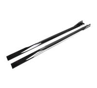 Jupes Latérales de Voiture pour MG ZS 2017 2018 2019 2020 2021 2022 2023 2024,D'extension De Jupe Latérale Marchepied Latéraux Anti-Collision Protecteur,A-Gloss Black-White