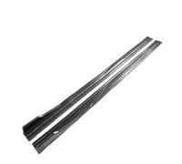 Jupes Latérales De Voiture pour VW pour Golf 8 MK8 pour GTI MK8 ID 4 ID 6 Extension De Jupes Latérales Universelles De 2,2 M Séparateurs De Bas De Caisse Diffuseur Ailettes(Carbonfiber 2.18m)