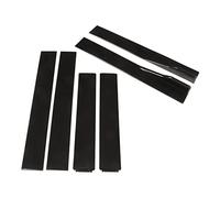 Jupes Latérales Inférieures de Voiture, Panneau à Bascule Noir Brillant de 2,2 M