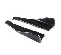 Jupes Latérales Jupe Latérale Spoilers pour BMW E90 E92 E93 E60 E61 48 cm séparateur de Pare-Chocs arrière Tablier Spoiler Jupe latérale Kit d'extension de carrosserie Universel (Couleur : Aspect fib