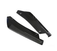 Jupes Latérales Paire Bandes Pare-Chocs Avant Et Arrière Diffuseur Spoiler Séparateur Protection Contre Les Rayures Ailerons De 44,5 Cm Extension Jupe Latérale Jupe Latér(Carbon Fiber)