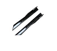 Jupes Latérales pour BMW Série 1 F20 F21 F40 E81 E82 E87 E88 Accessoires Extensions Bas Caisse Universelles 41 Pouces Rouge Brillant Noir ABS 4Pièces(Full Black)