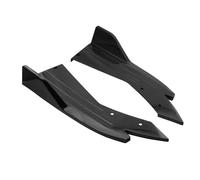 Jupes Latérales pour BMW Série 5 E60 E61 F10 Becquet Pare-Chocs Arrière Séparateur Lèvre Diffuseur Kit Carrosserie Protection Jupe Latérale Accessoires Angle Arrière Jupe Latér(Black)