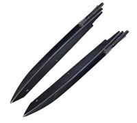 Jupes Latérales pour BMW Série 5 G30 pour M-Tech 525i 530i 540i 2017-2022 Enjoliveurs Pare-Chocs Arrière Latéraux ABS Gauche/Droite(Carbon Fiber Look)