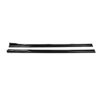 Jupes Latérales pour Ford pour Mondeo pour Focus pour Fiesta St RS Extension Jupes Latérales De 2.2 M Séparateurs Bas Caisse Diffuseurs d'ailes Jupe Latérale De Voiture(Glossy Black)