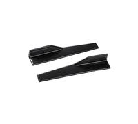 Jupes Latérales pour Voitures Jupe Latérale Universelle en Fibre De Carbone De 45 Cm pour Voiture Séparateur De Bas De Caisse Aileron Lèvre De Pare-Chocs(Carbon Fiber Look)