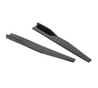 Jupes Latérales pour Voitures, Jupes Latérales avec Vis 2pcs 74,5 Cm, Aile à Lèvres Universelle Noir
