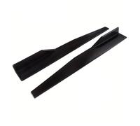 Jupes Latérales pour Voitures pour Jupes Latérales Universelles De 75 Cm pour Automobiles Gauche Et Droite Protection en Plastique Noir Extension