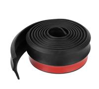 Jupes Latérales Protecteur Universel en Caoutchouc Pare-Choc Avant 2.5 M 60 Mm Bande Protection pour Pare-Choc Jupe Latérale Autocollants pour Voiture Jupe Latér